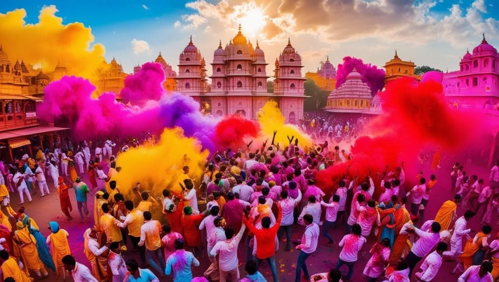 Holi Celebrations Bring Communities Together in Nangloi a5253b78ea641dcc9f0c776816682735