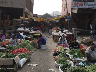 sabjiwala are resting and waiting for his customers at delhi sabji mandi india sabjimandi newsgram